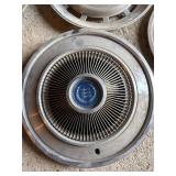 Vintage Ford mercury hubcaps