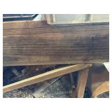 Vintage wooden barn table