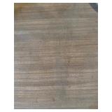 Vintage laminate table with wooden legs