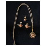 Vintage Krementz Rose Gold jewelry