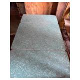 Vintage green laminate top table