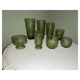 Vintage Anchor Hocking Milano Glasses