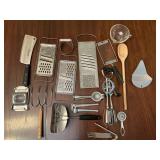 Vintage kitchen utensils