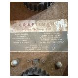 Vintage home and shop vac barrel craftsman