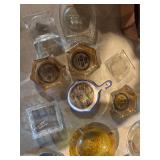 Vintage Ashtrays and Pipe