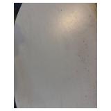 Vintage white  Formica top metal table & chairs