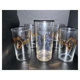 Vintage Mid-Century Libbey- Tiffin Glass Cup