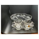Vintage Tiffin Canterbury Sugar & creamer Set