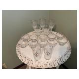 Federal Glass/Libbey Cocktail Set