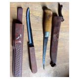 Knives Flask & Lighter