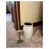 Vintage #2 Stoneware Butter Churn