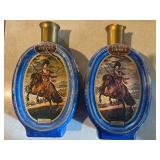(2) Vintage Jim Beam's Collector Decanter