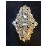 Vintage Weiss rhinestone brooch