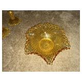 Fenton Marigold Hobnail Carnival Glass