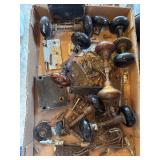 Antique Door-Knobs, locks, and hinges