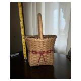 Lloyd's Basket with red bow decoration etc