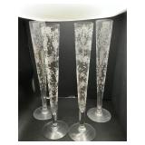 Vintage Tiffin Glass Bud Vases