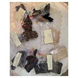 Vintage beaded edging, cuff set, etc.