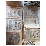 Antique almanac 1899 and more