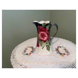 Luneville K&G 'Les Roses' Pitcher