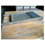 Vintage 'National Washboard Company' etc