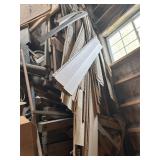 Stack of vinyl siding