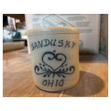 Vintage Maple City Pottery 'Sandusky' Crock