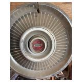Vintage Ford hubcaps