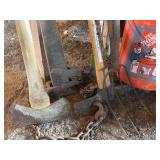 Pipe cutter and wrenches, etc.