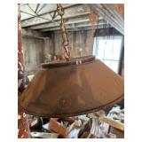 Vintage metal ceiling light