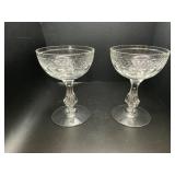 Vintage Crystal Goblets