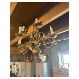 Vintage candelabra chandelier