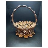 Full set Half Shell walnut basket