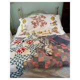 Vintage Square Quilt Topper etc.