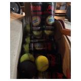 Box of Penn tennis balls