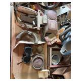 Vintage auto parts,, jack etc