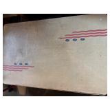 Vintage white laminate table