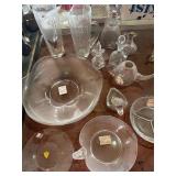 Vintage Tiffin glass etc