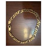Vintage Danecraft 925 Italy Figaro bracelet etc