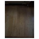5 foot square rectangle wooden table
