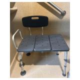 Large Shower chair and commode