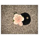 Napoleon Capodimonte Porcelain Rose Figurine