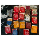 Vintage Christmas Decor, Avon ornaments etc