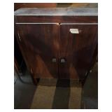 Vintage wooden medicine cabinet  wooden box,