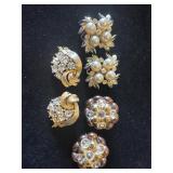 Vintage Charel, listner earrings etc