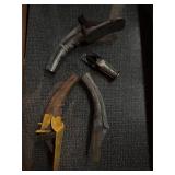 Vintage oil can spouts