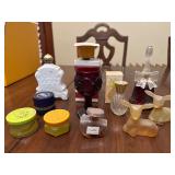 Vintage Avon, wine, goblet, perfume, bottles etc.
