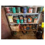 Metal shelf and hardware