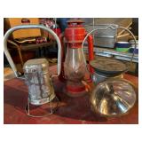 Vintage Delta powerlite,kerosene lanterns etc