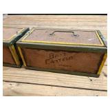 Vintage Minnow buckets & canteens